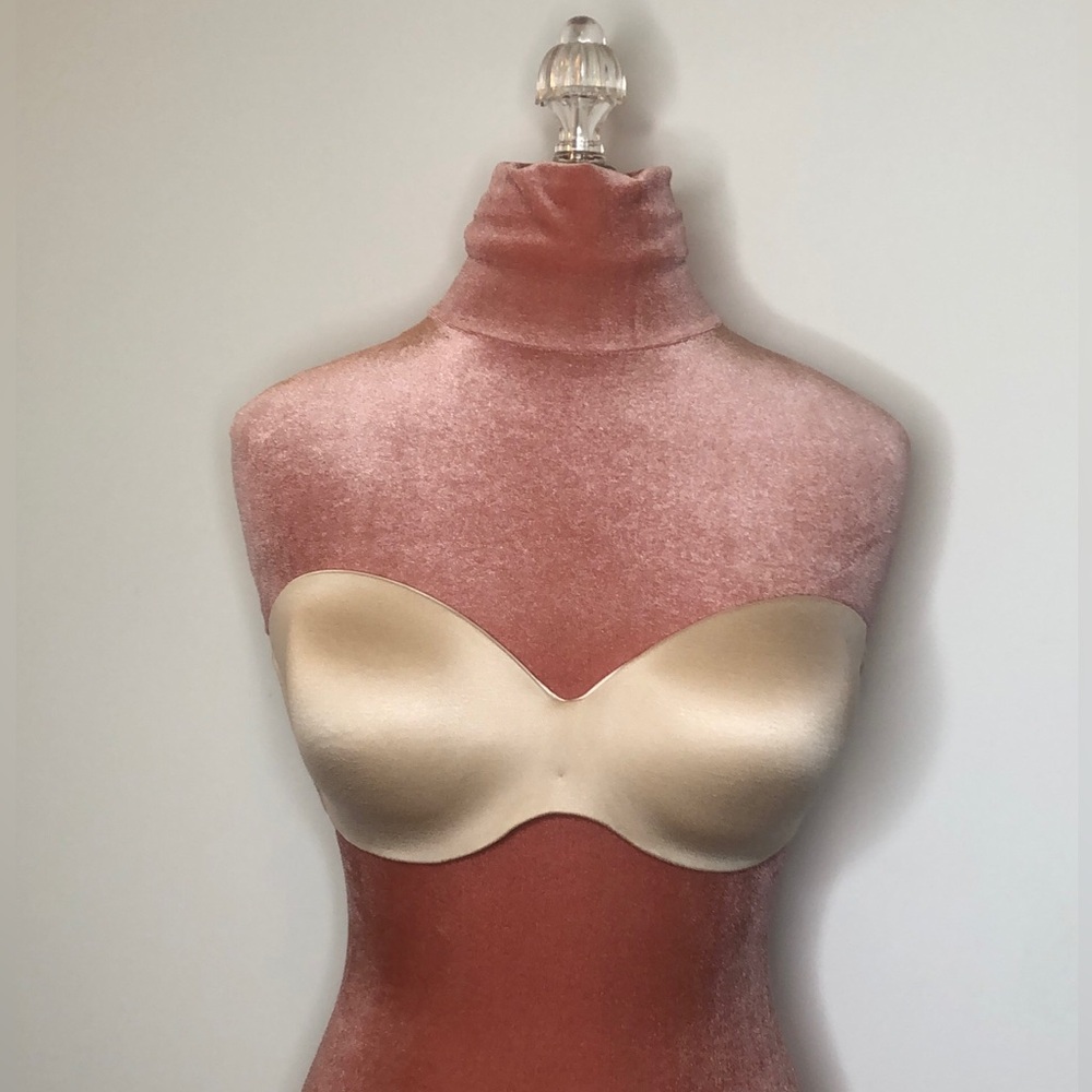 Maidenform Strapless Bra Nude Tan Size 38C